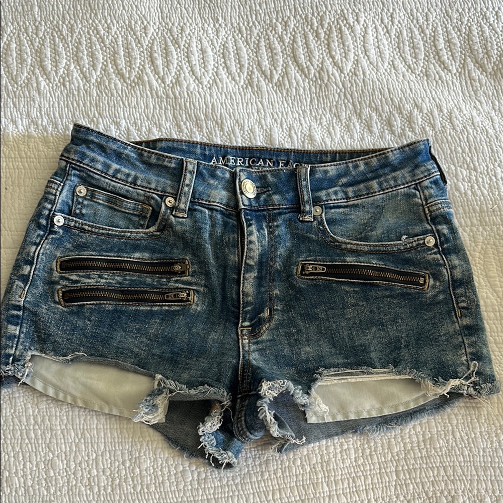 American eagle high rise shortie